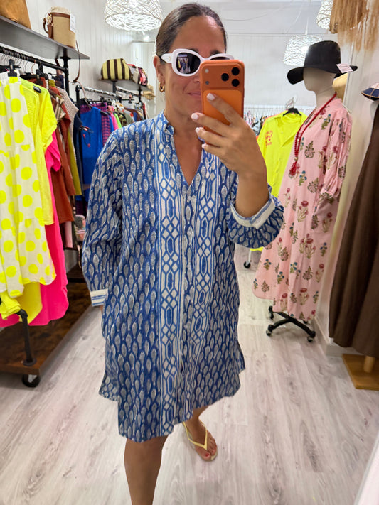 Camisola Peces azul klein