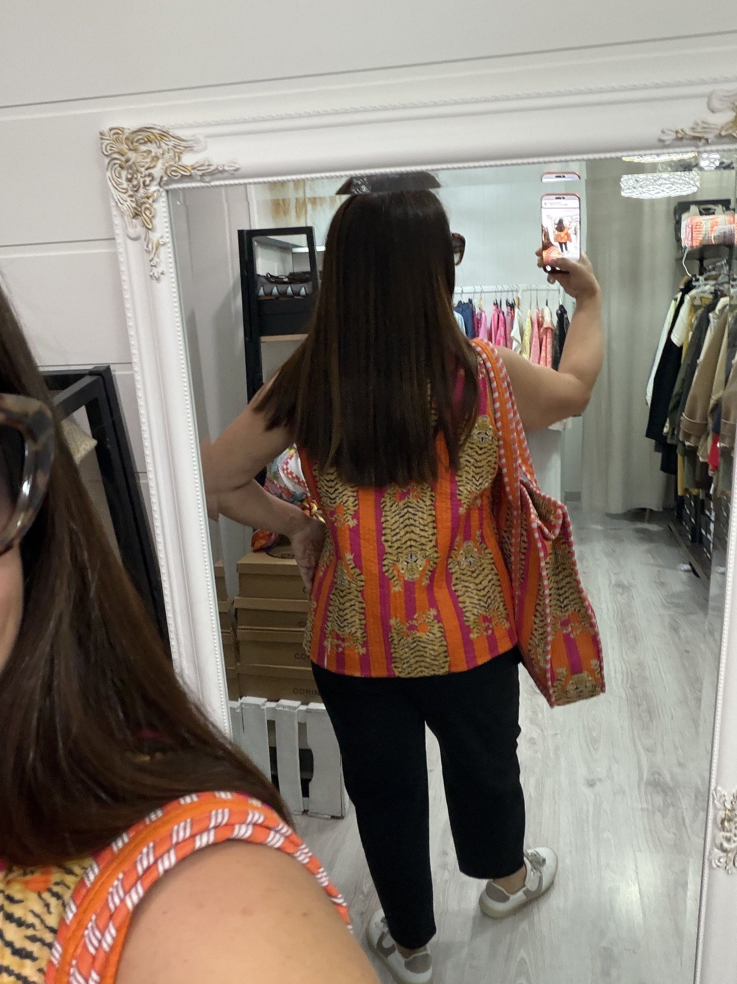 Chaleco Bengala reversible