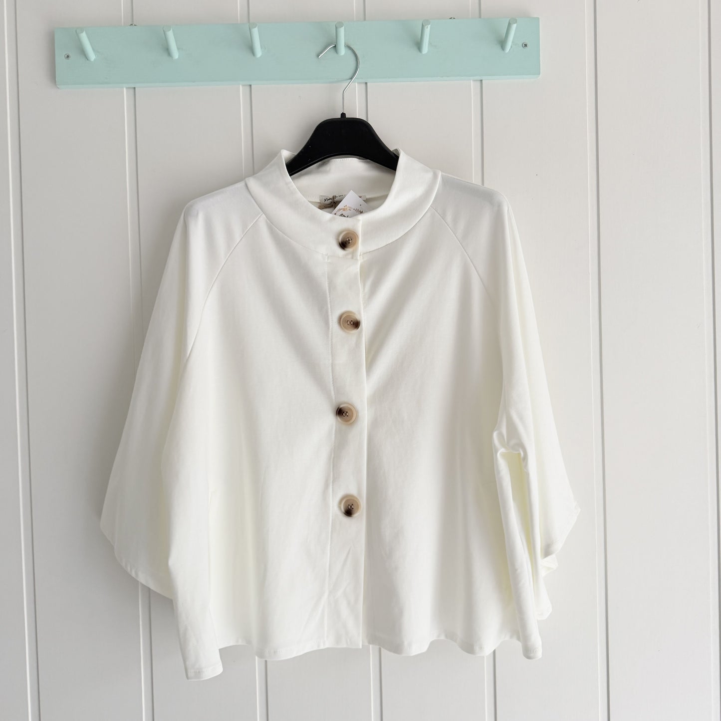 Chaqueta Ada punto roma marfil