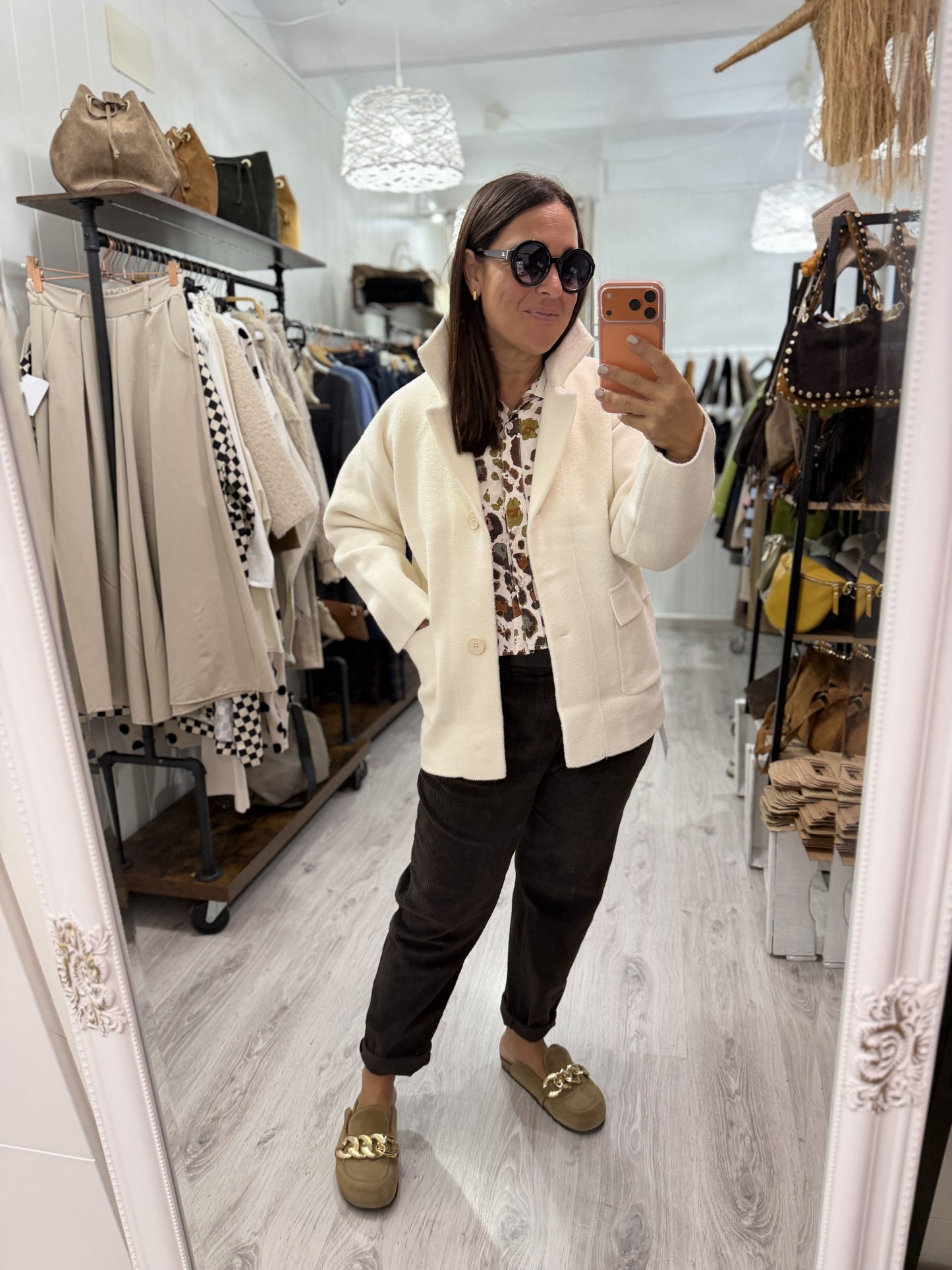 Chaqueta Bermeo capucha desmontable beige