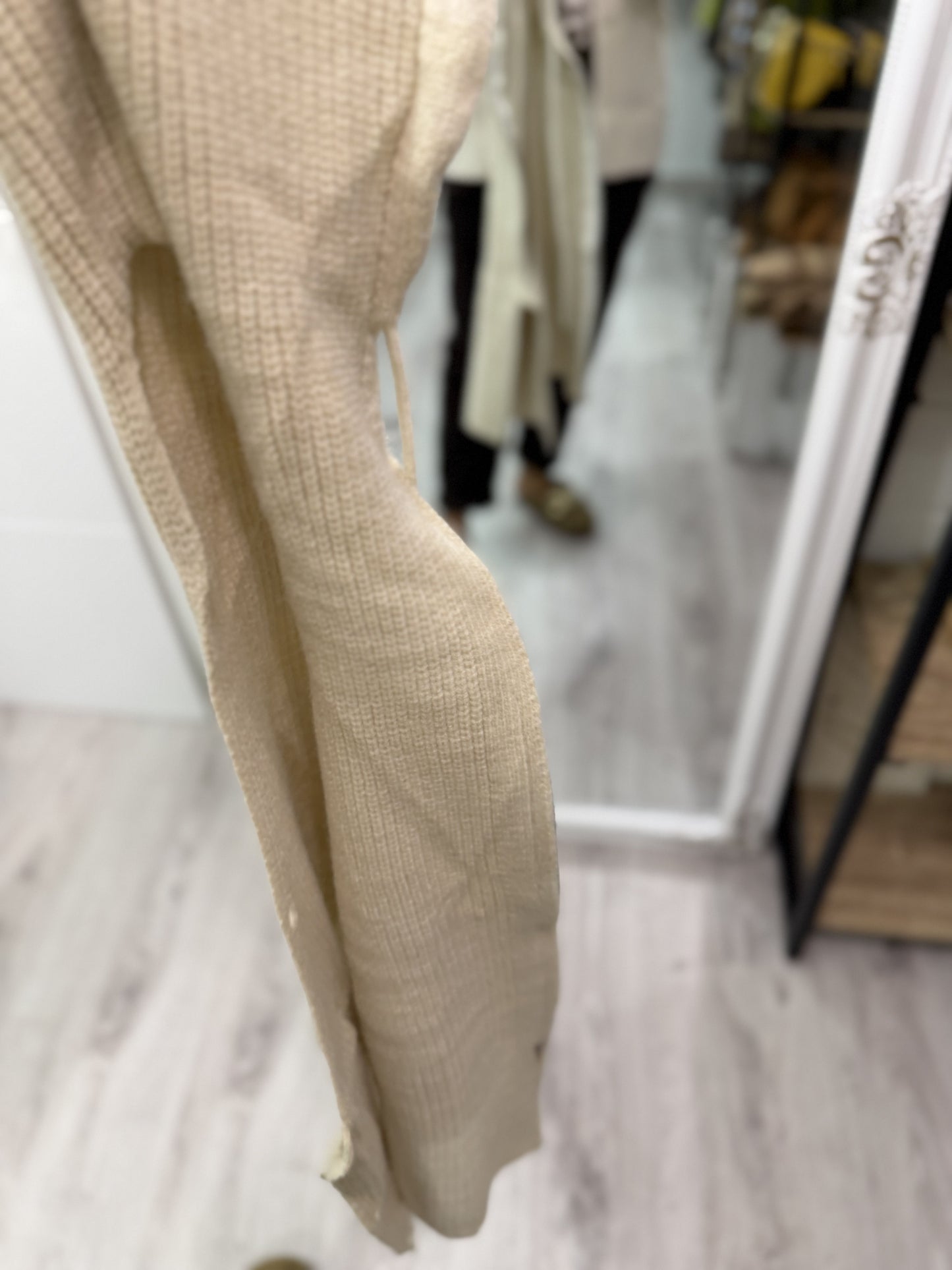 Chaqueta Bermeo capucha desmontable beige