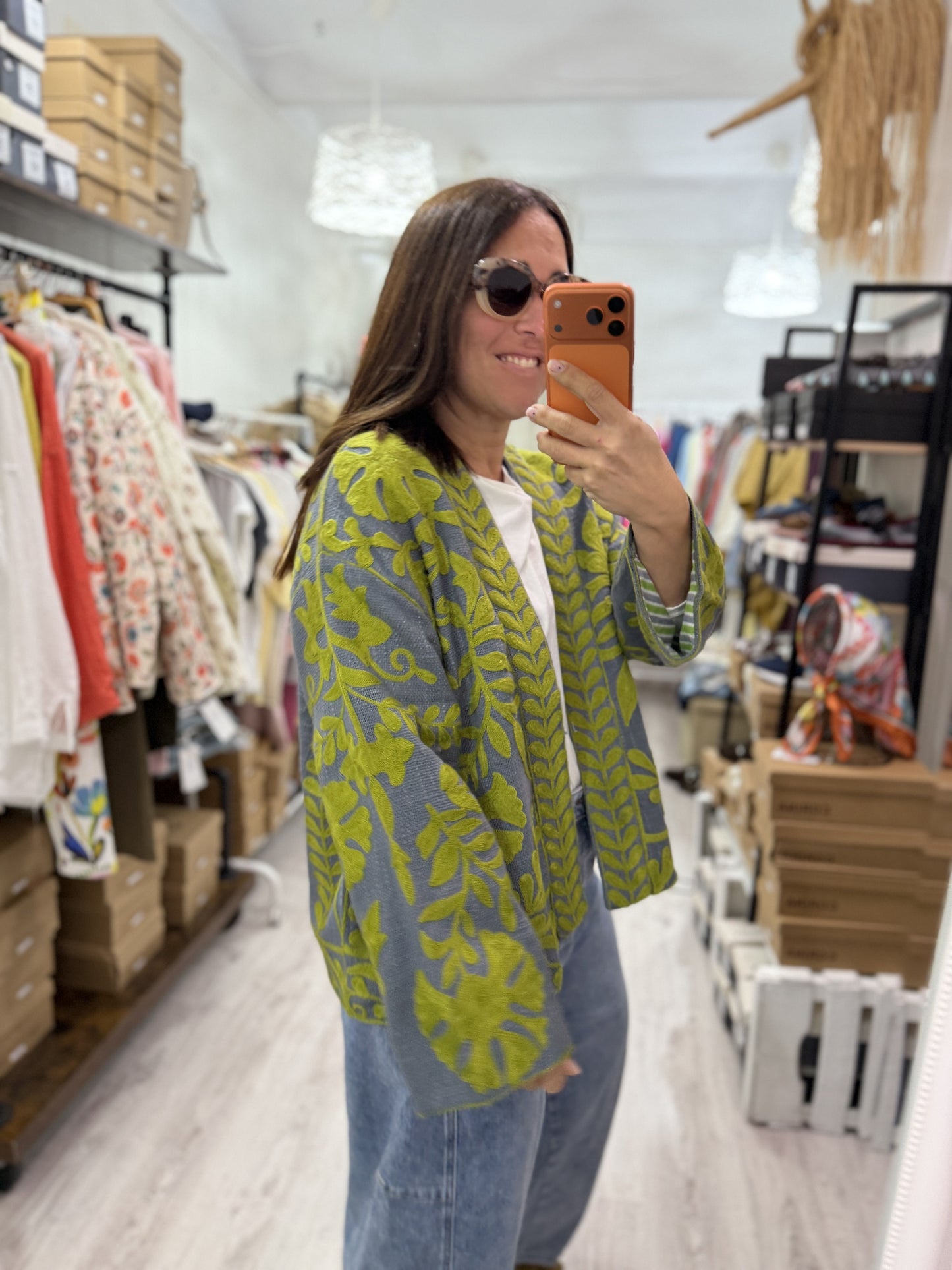 Gafas de sol Claudia beige