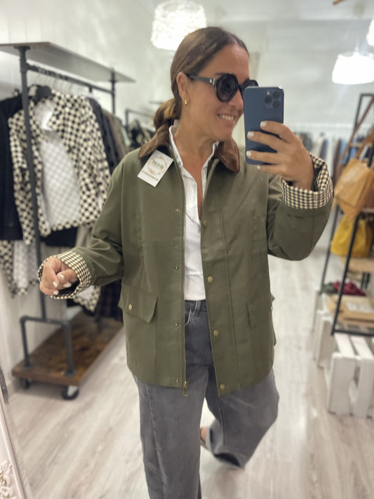 Chaqueta Copenhague kaki