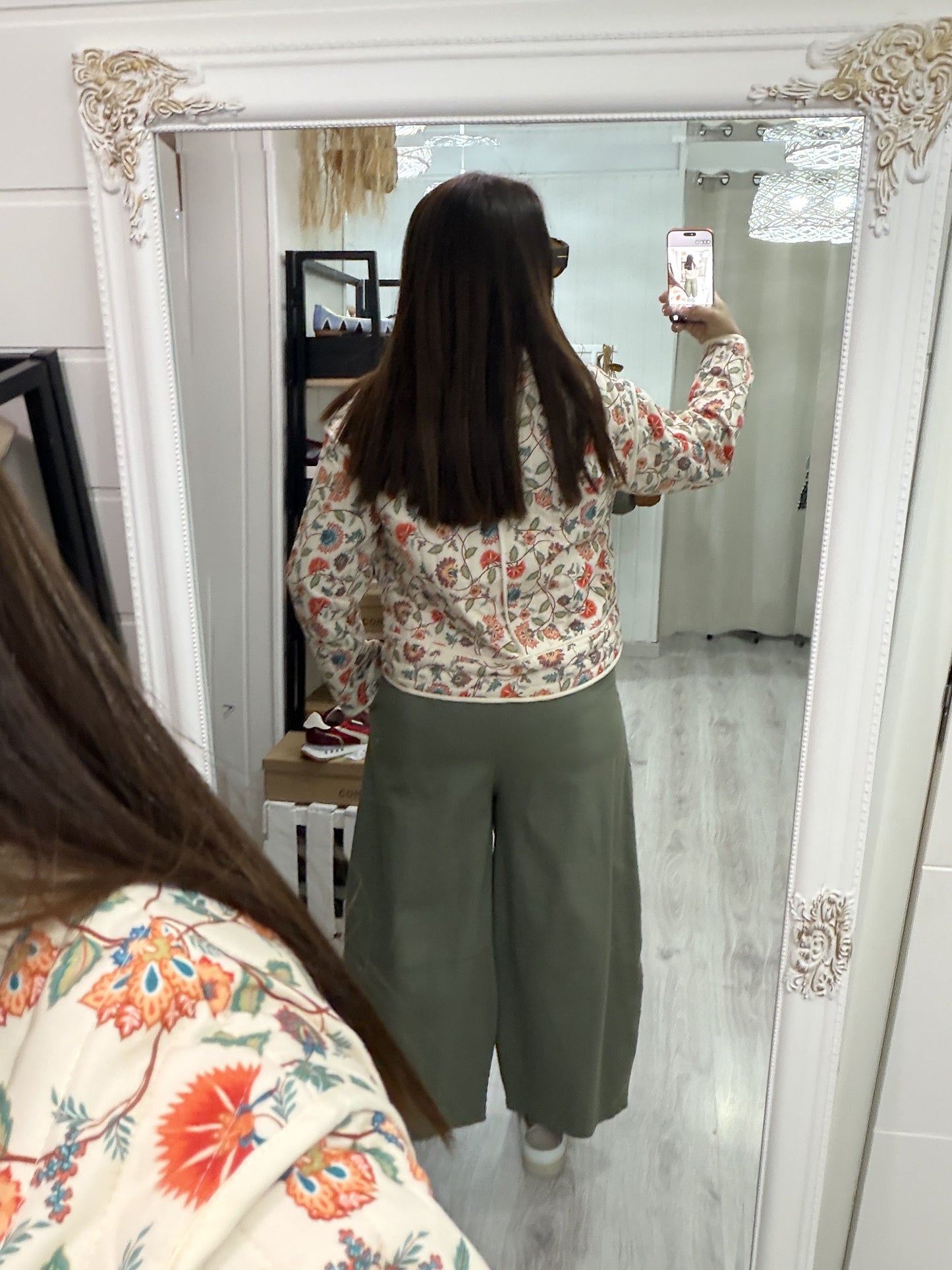 Chaqueta acolchada Floresta