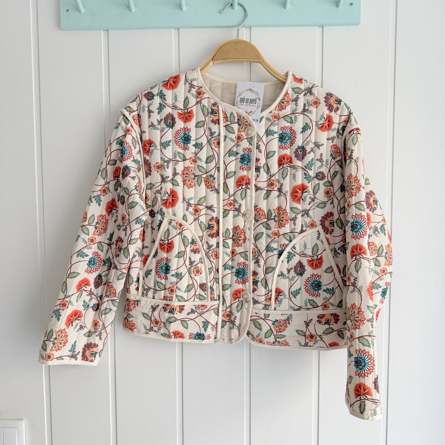 Chaqueta acolchada Floresta