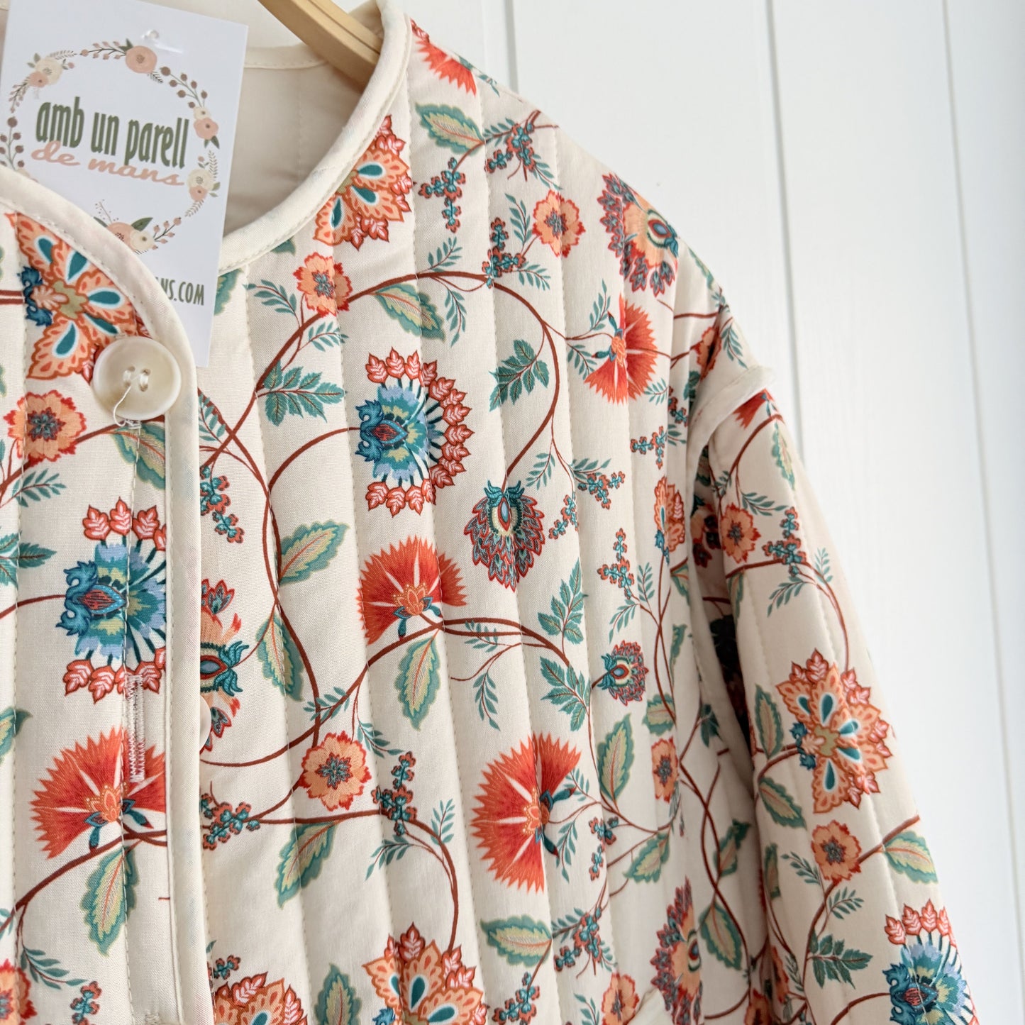 Chaqueta acolchada Floresta