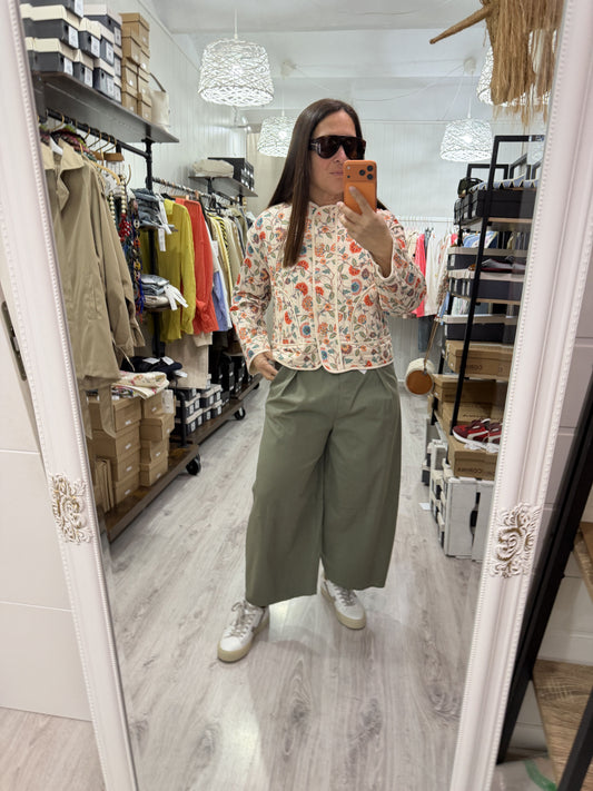 Pantalón Izaskun kaki