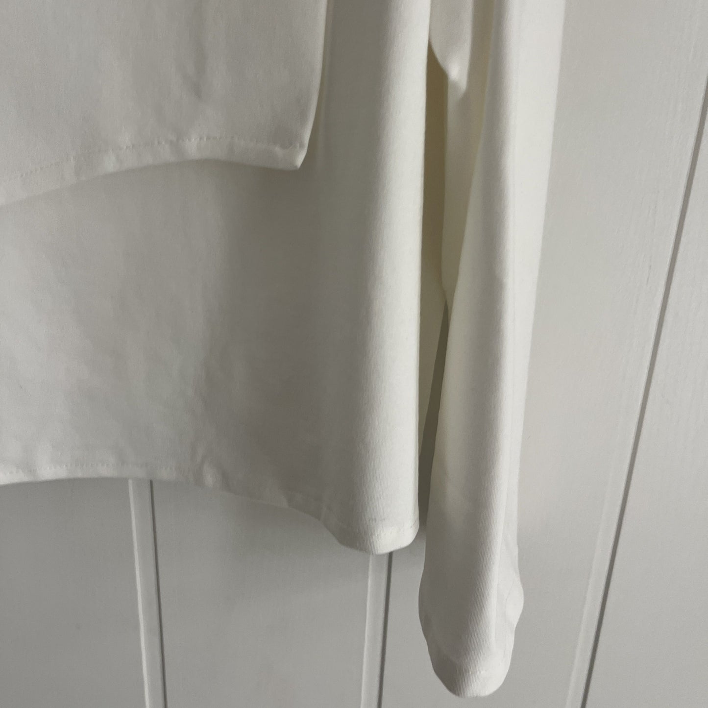 Chaqueta Botón punto roma blanco
