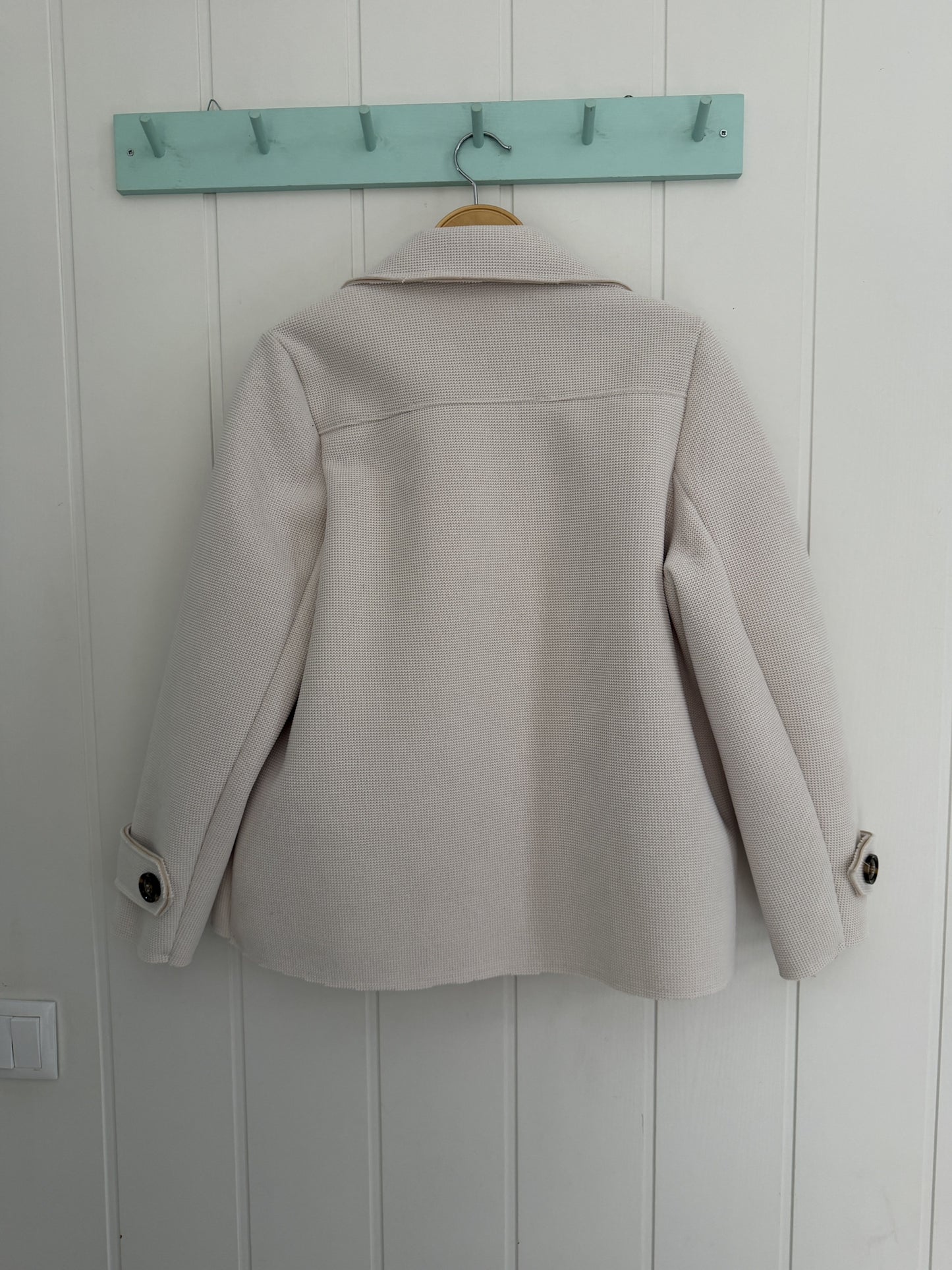 Chaqueta Neopreno Marfil