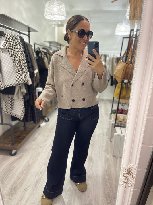 Chaqueta Bjorn taupe