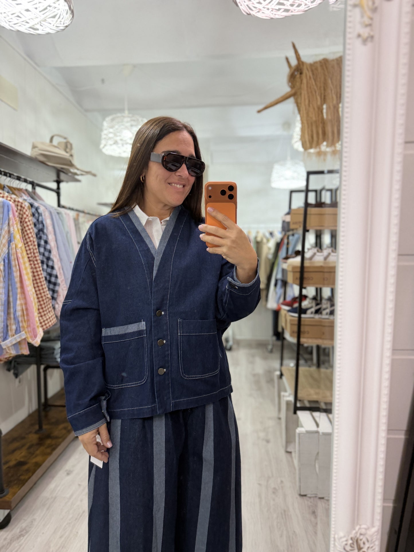 Chaqueta Kyoto jeans azul