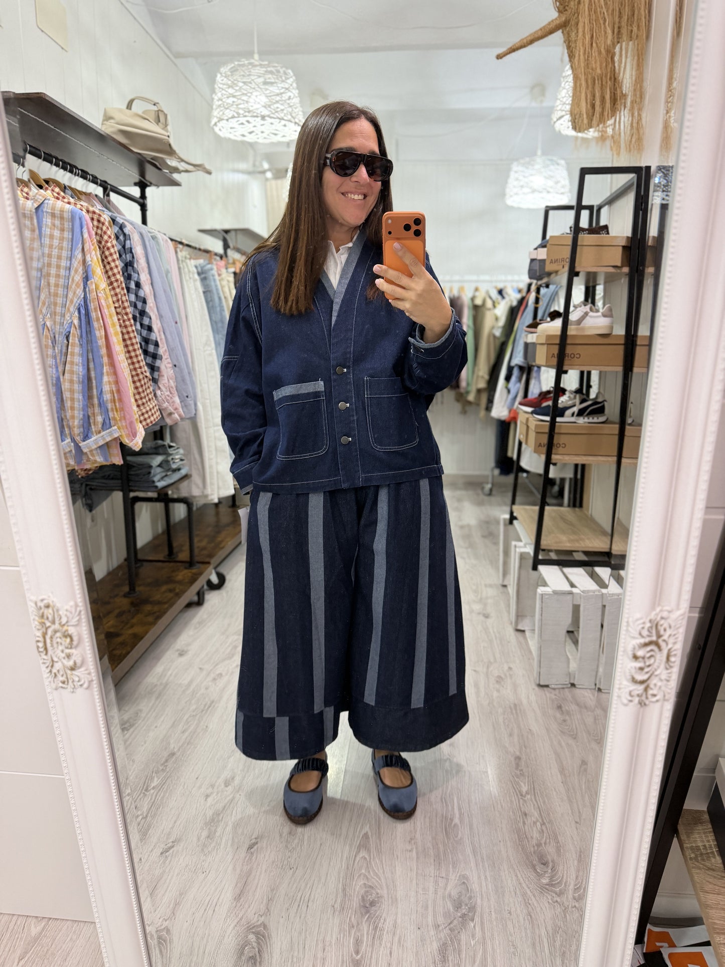 Chaqueta Kyoto jeans azul