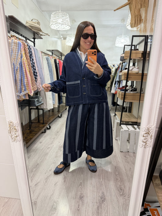 Chaqueta Kyoto jeans azul