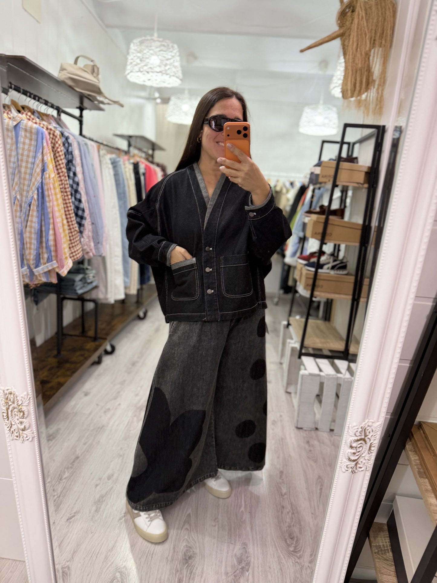 Chaqueta Kyoto jeans negro