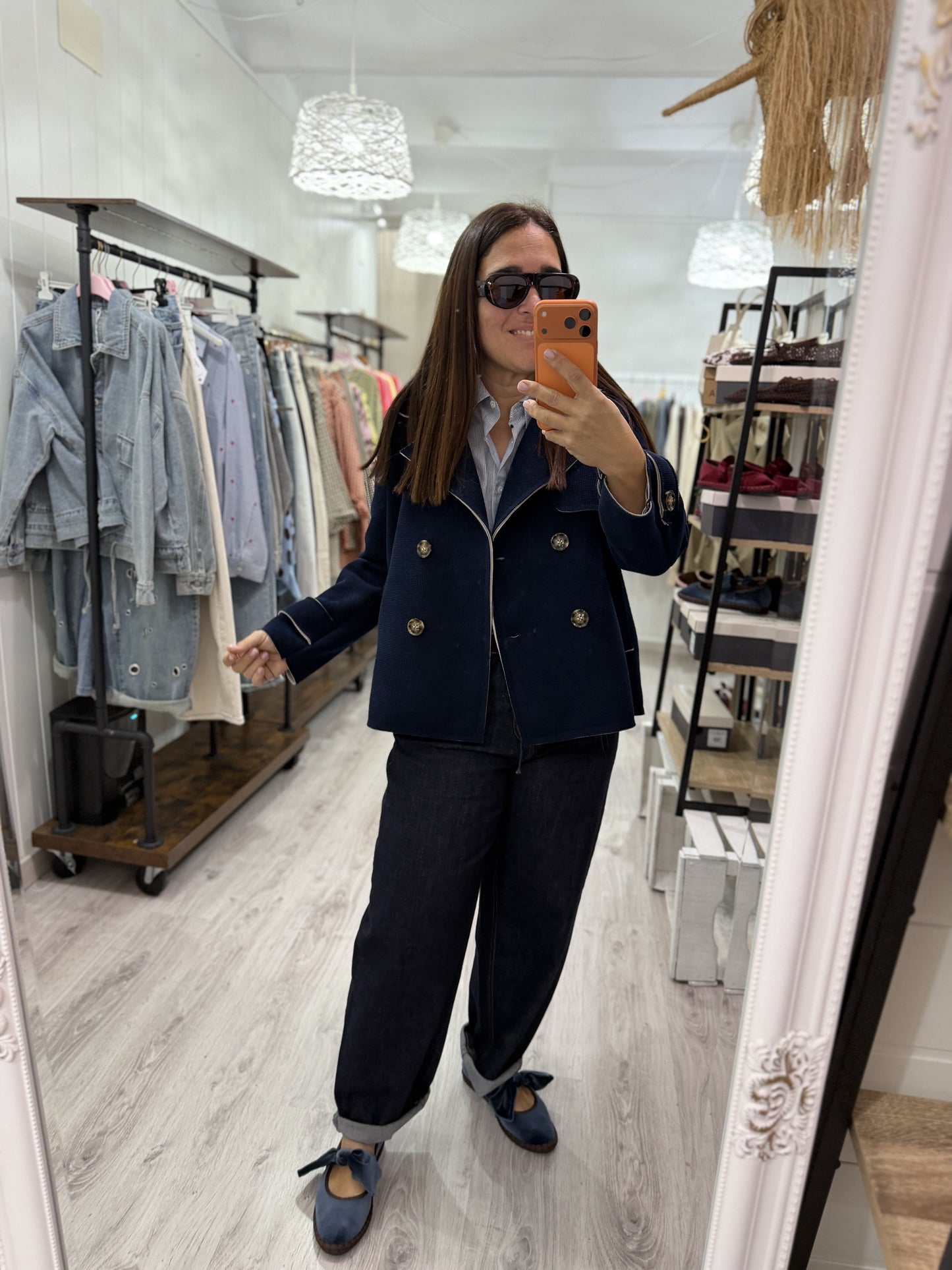 Chaqueta Neopreno marino