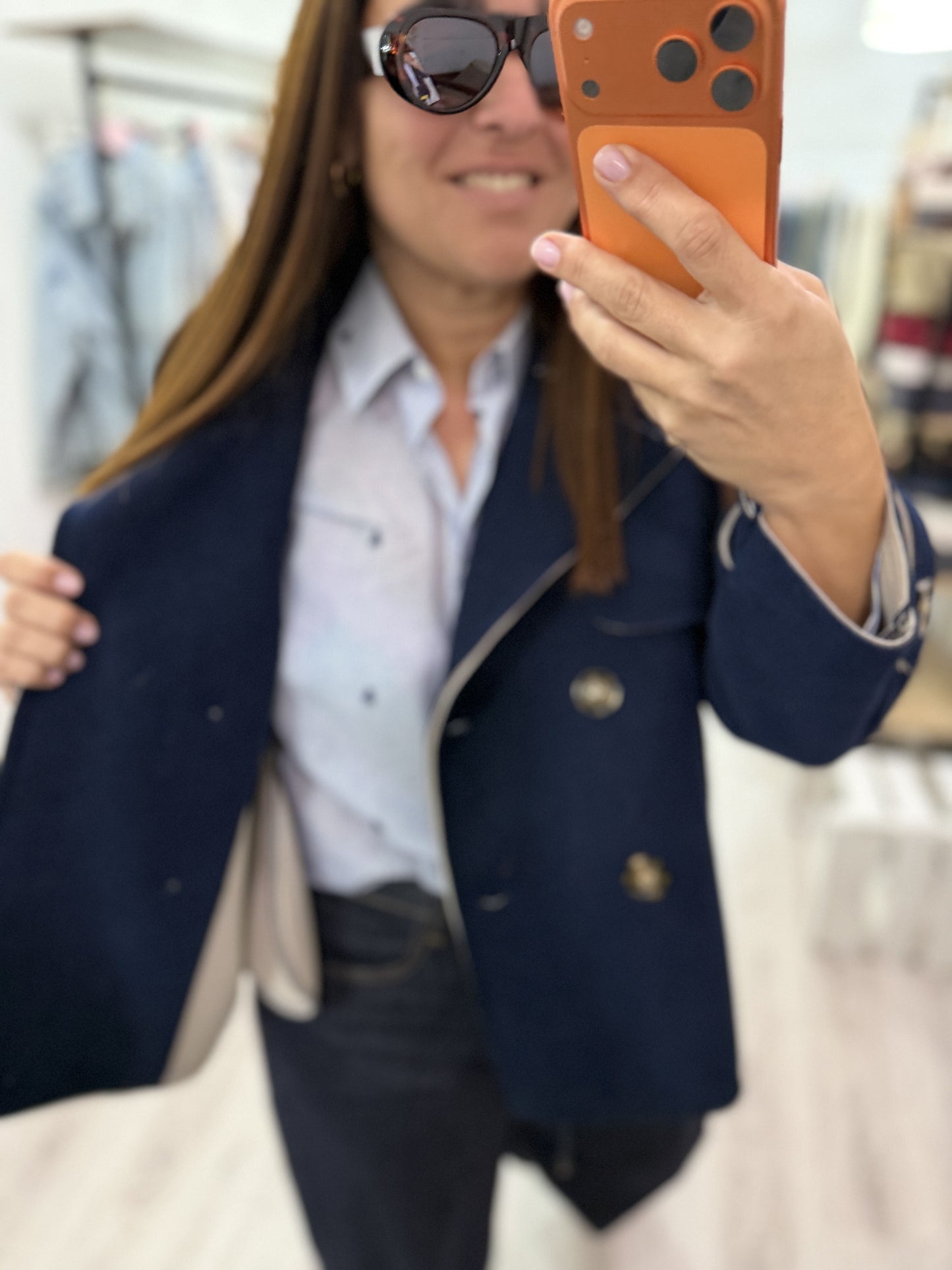 Chaqueta Neopreno marino