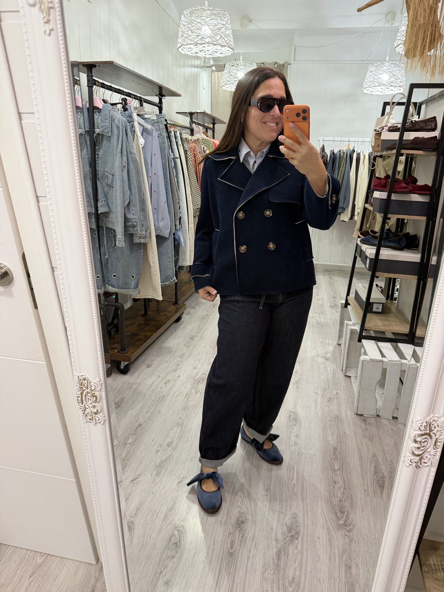 Chaqueta Neopreno marino