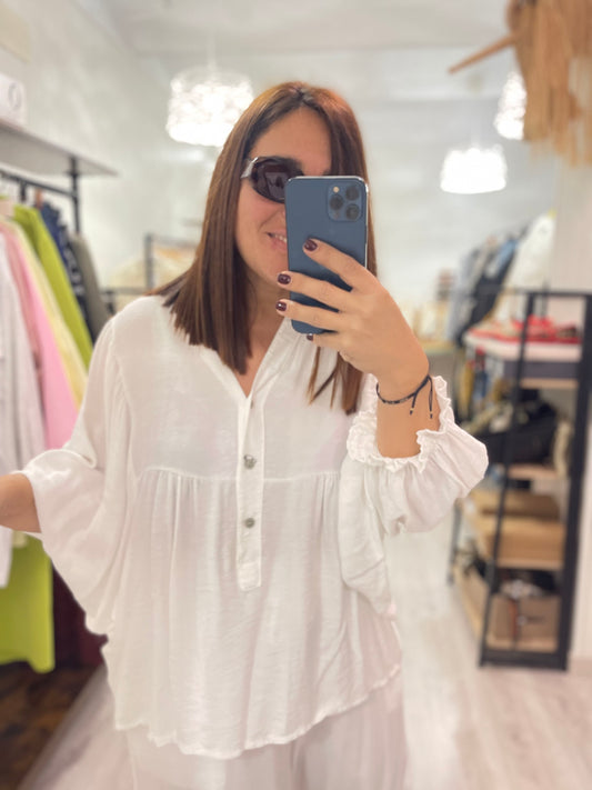 Conjunto Boho blanco
