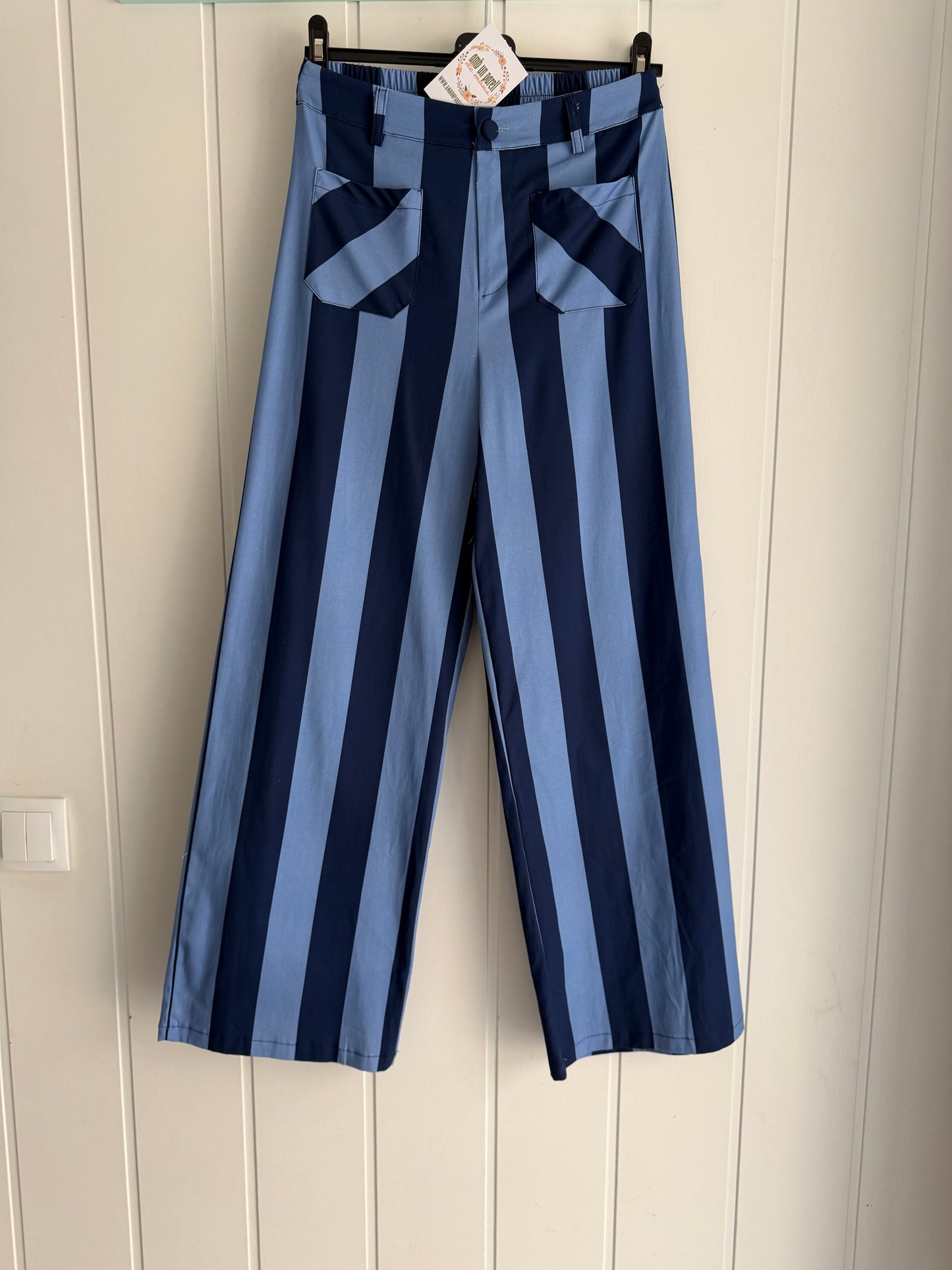 Pantalón Leticia azules