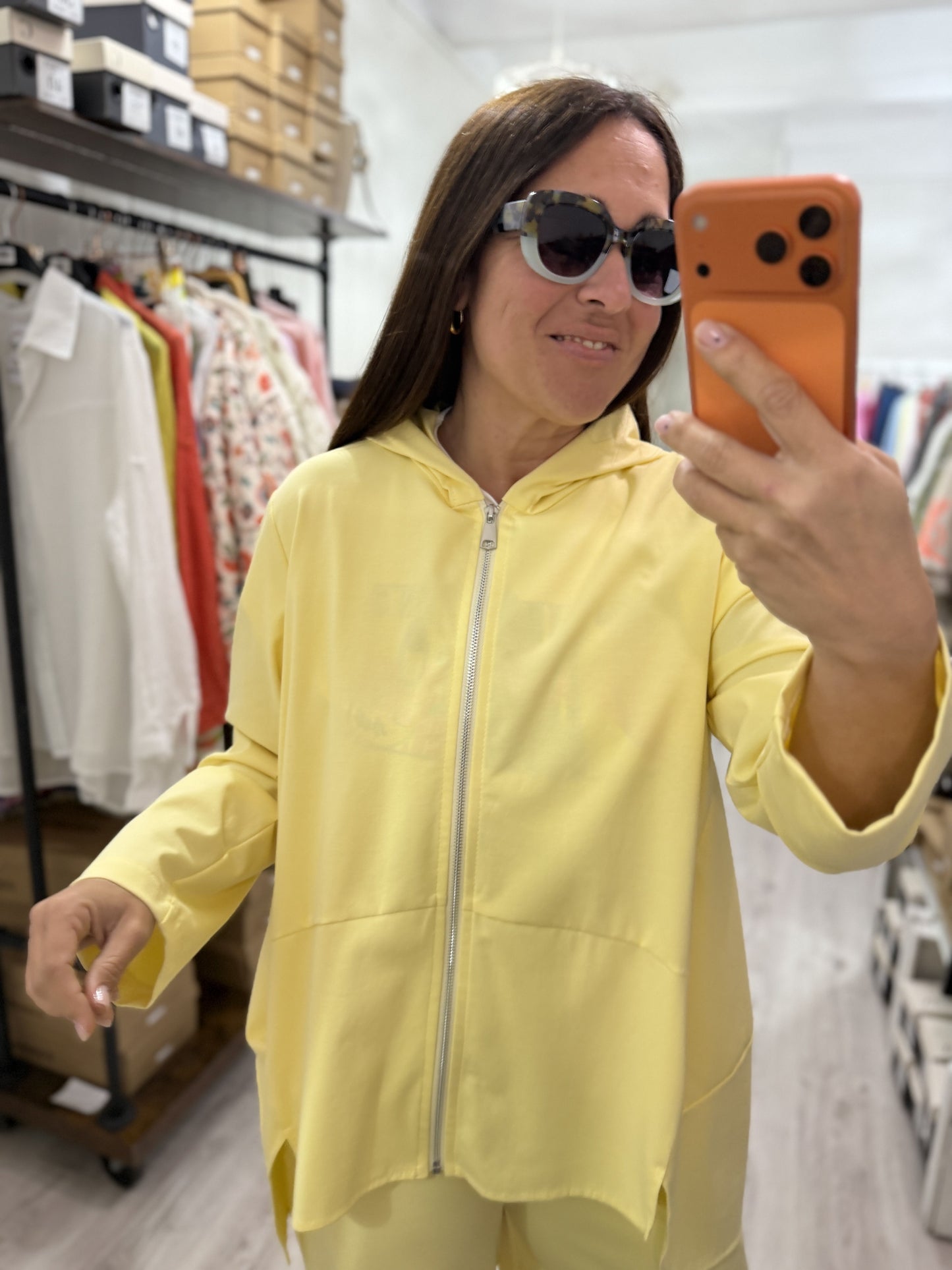 Conjunto Milano punto roma amarillo