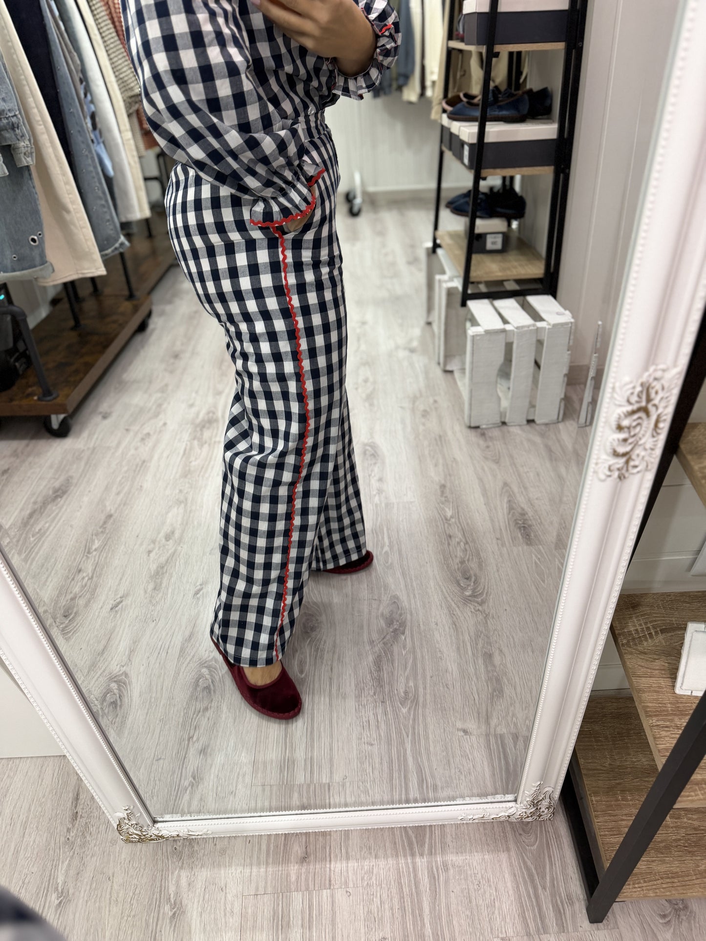 Conjunto Piconela Vichy marino