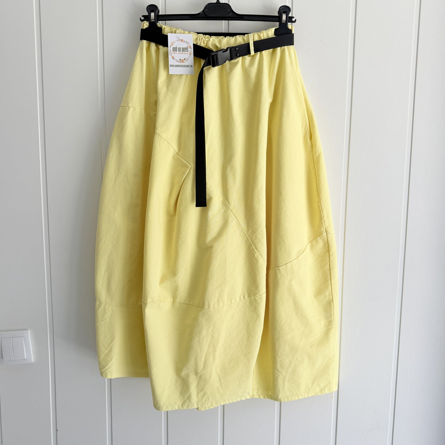 Falda Fuji Spring amarillo
