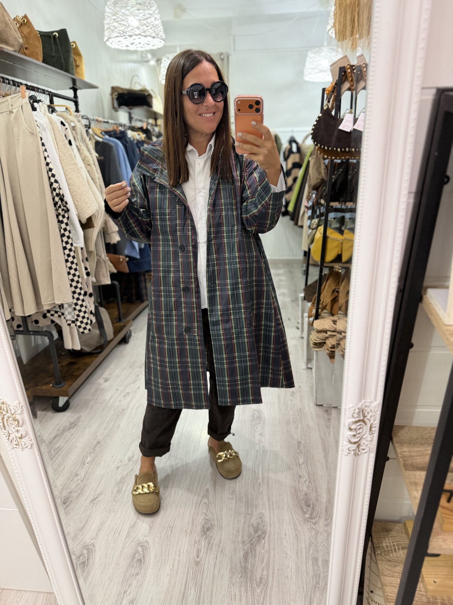 Gabardina Scottish impermeable