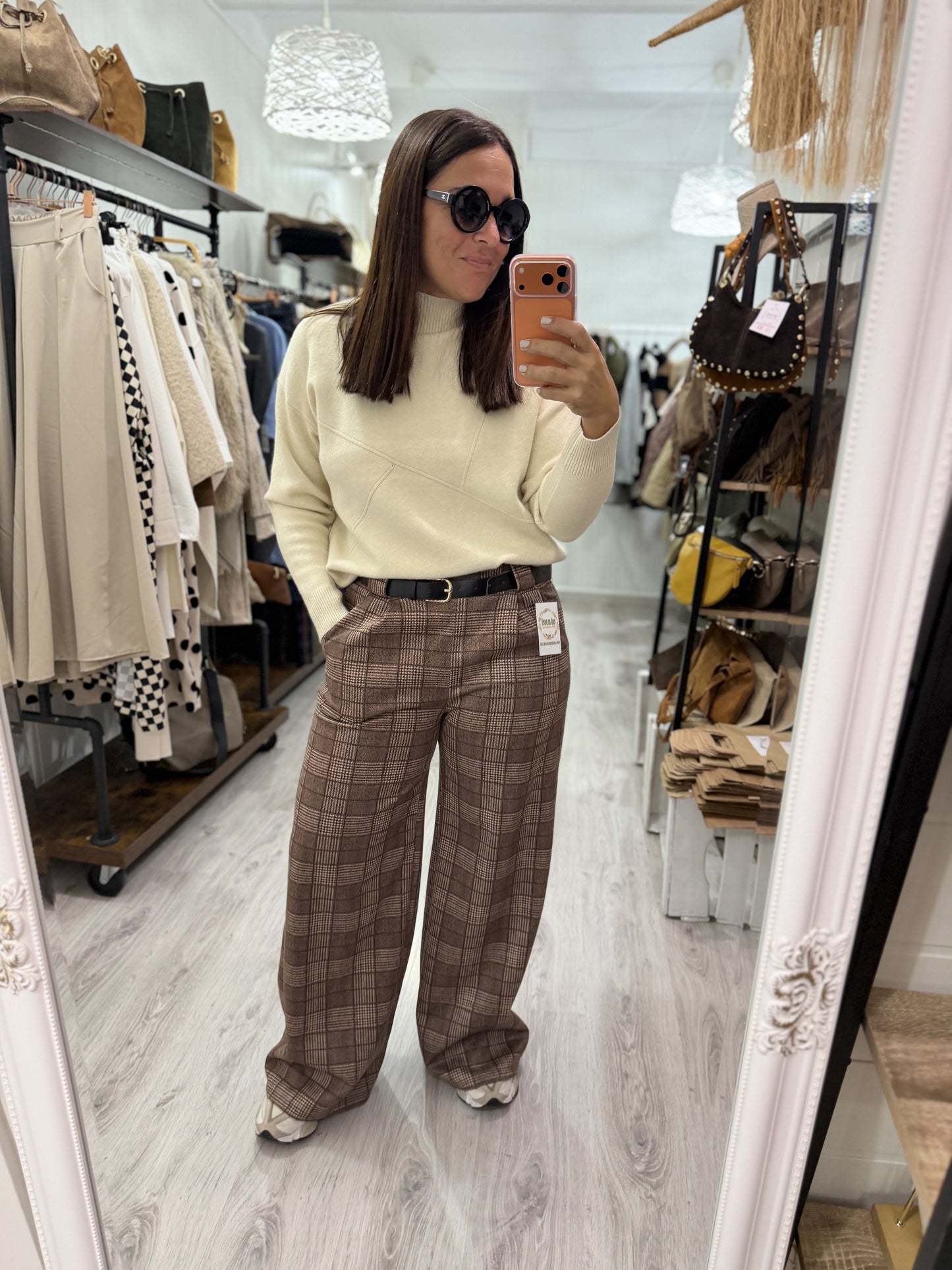 Pantalón British chocolate