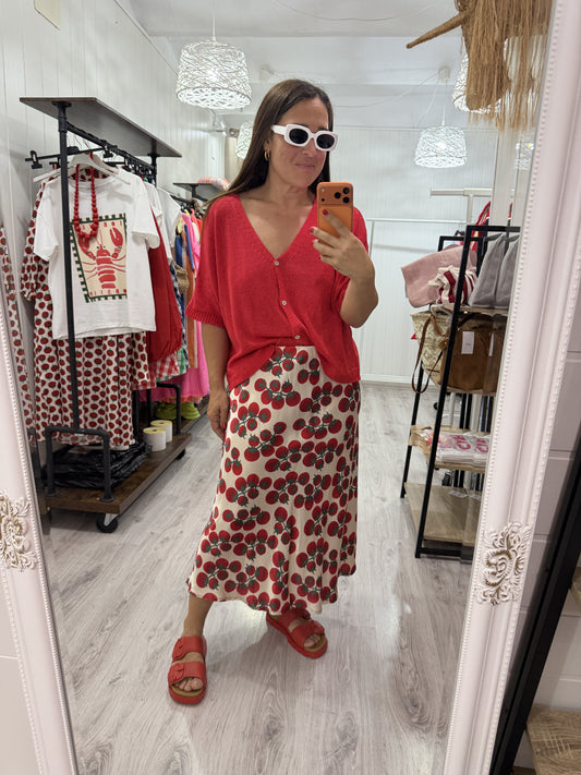 Chaqueta Elsa rojo