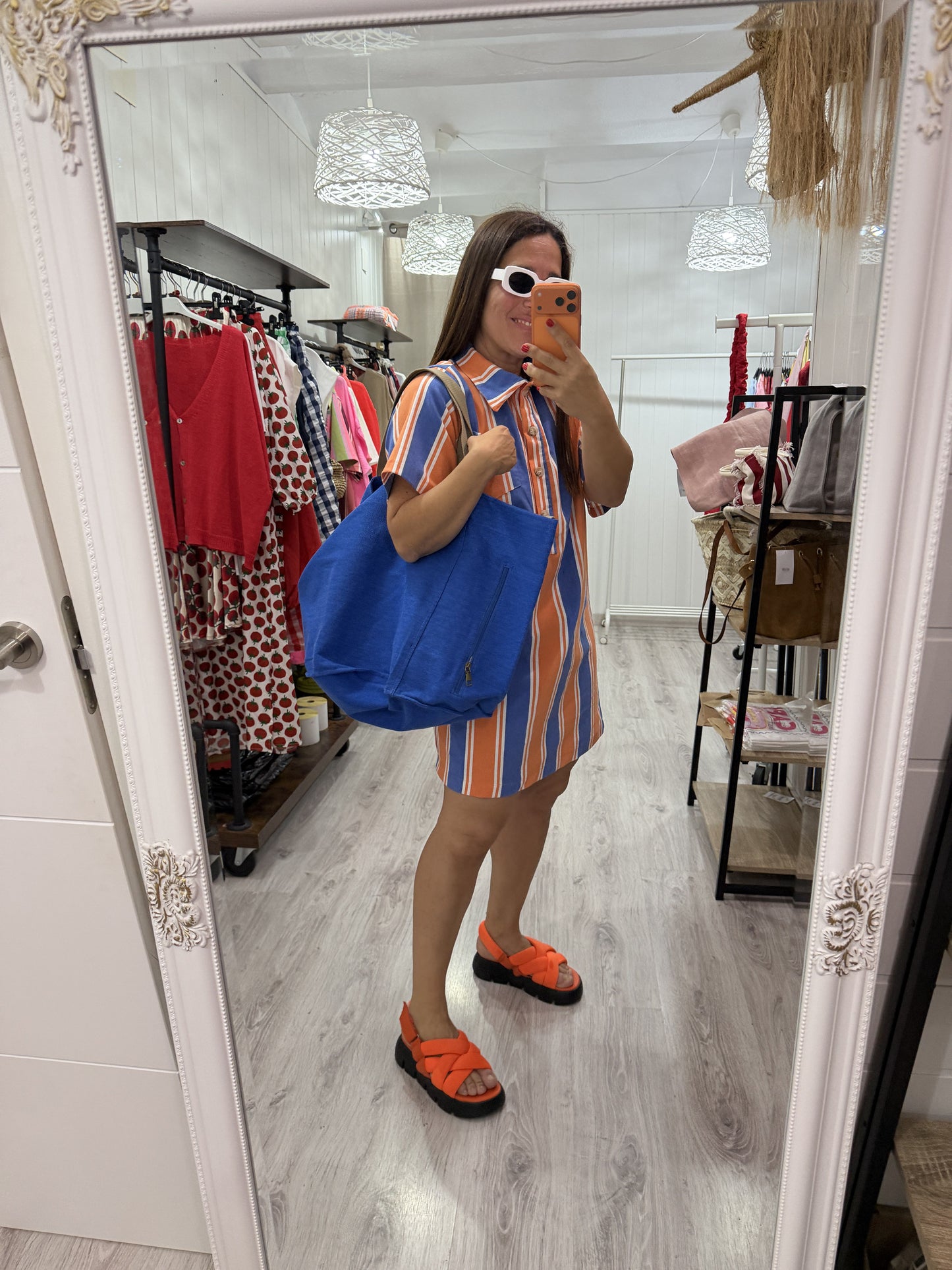 Maxi Bolso Le Sac azul klein