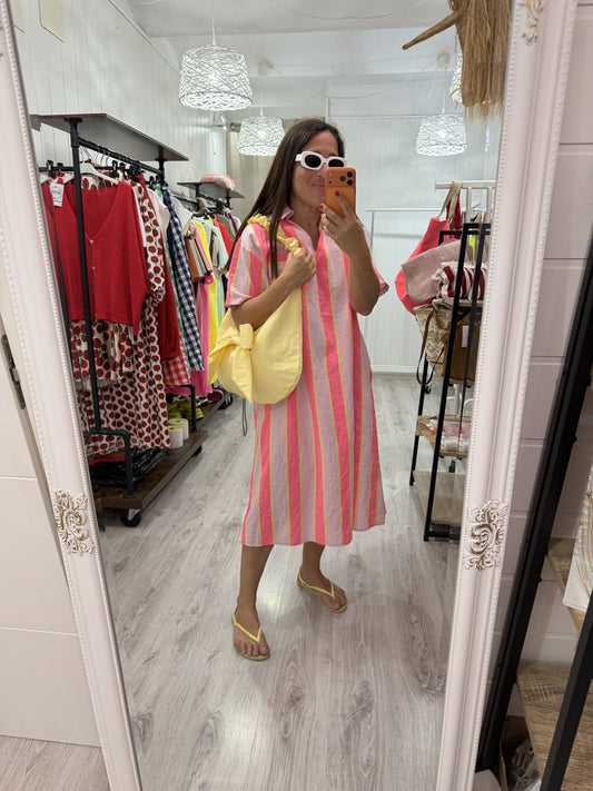 Bolso Lazo convertible amarillo