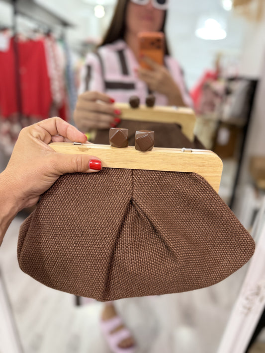 Clutch Sac chocolate