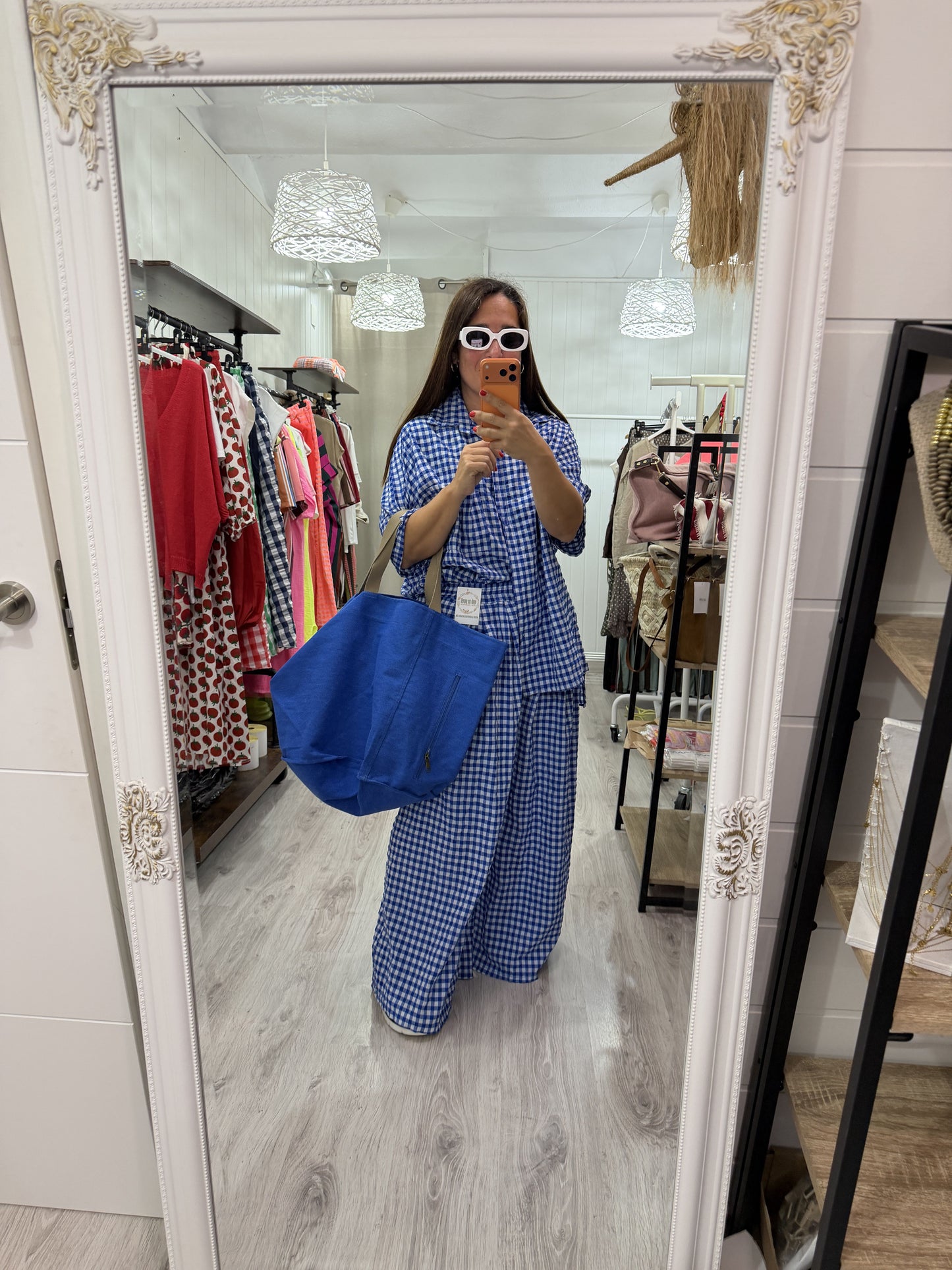 Maxi Bolso Le Sac azul klein