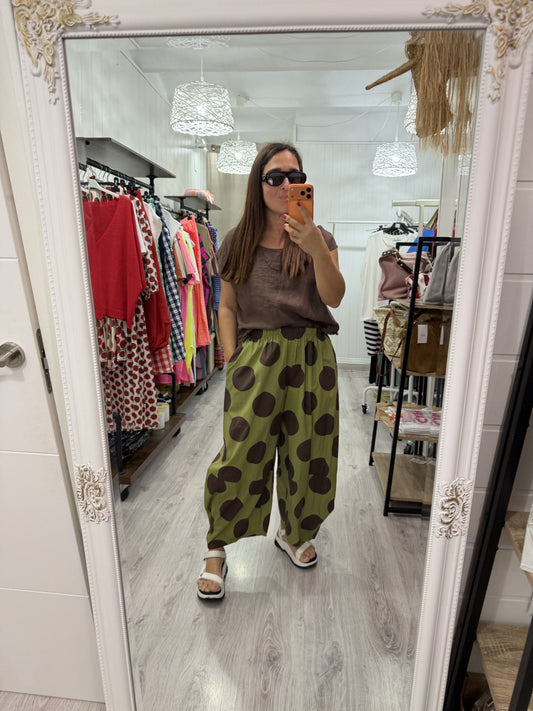 Blusa Kaita lino chocolate
