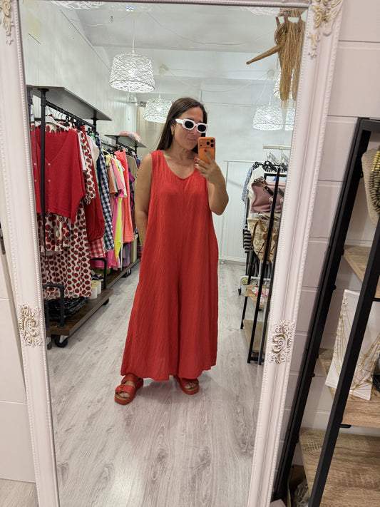 Mono Loose rojo