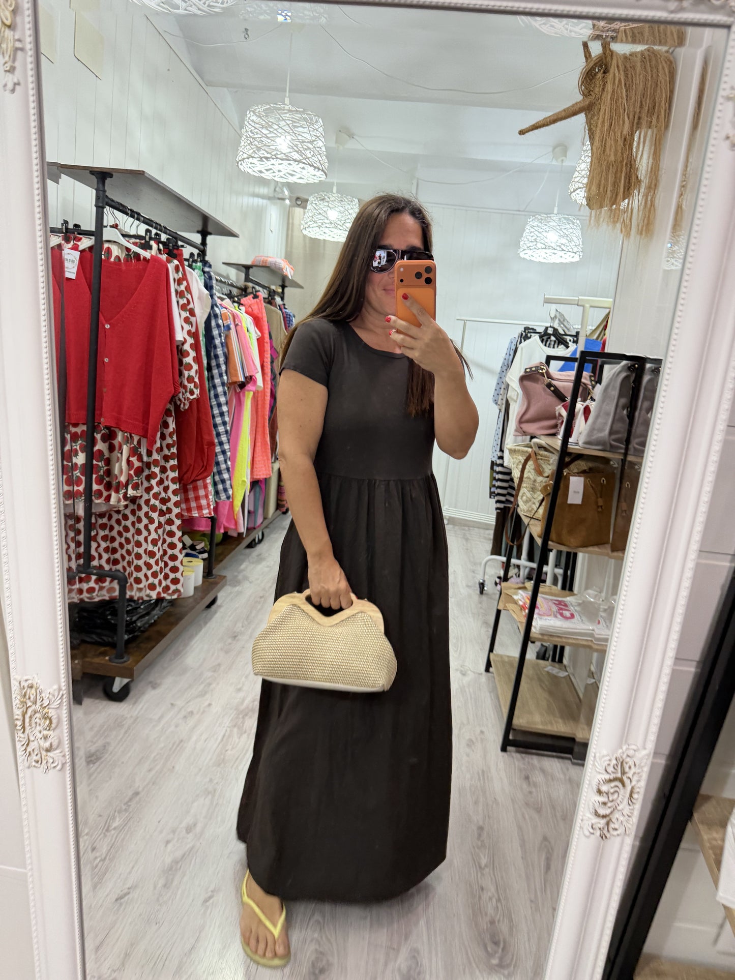 Vestido Cuerpo chocolate