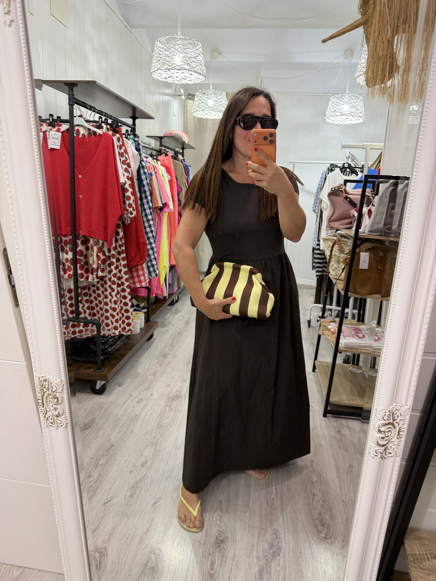 Vestido Cuerpo chocolate
