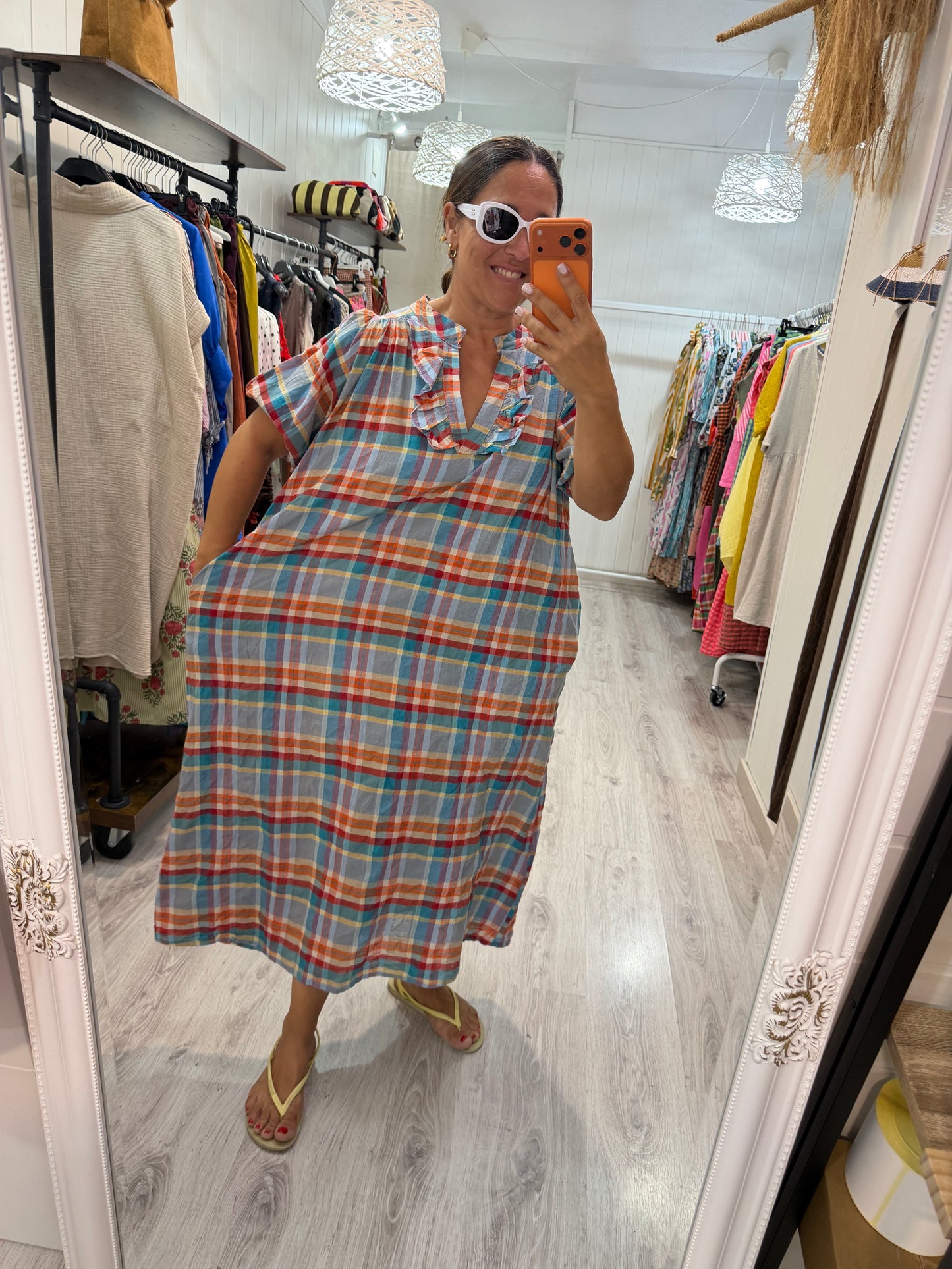 Vestido Puglia azul