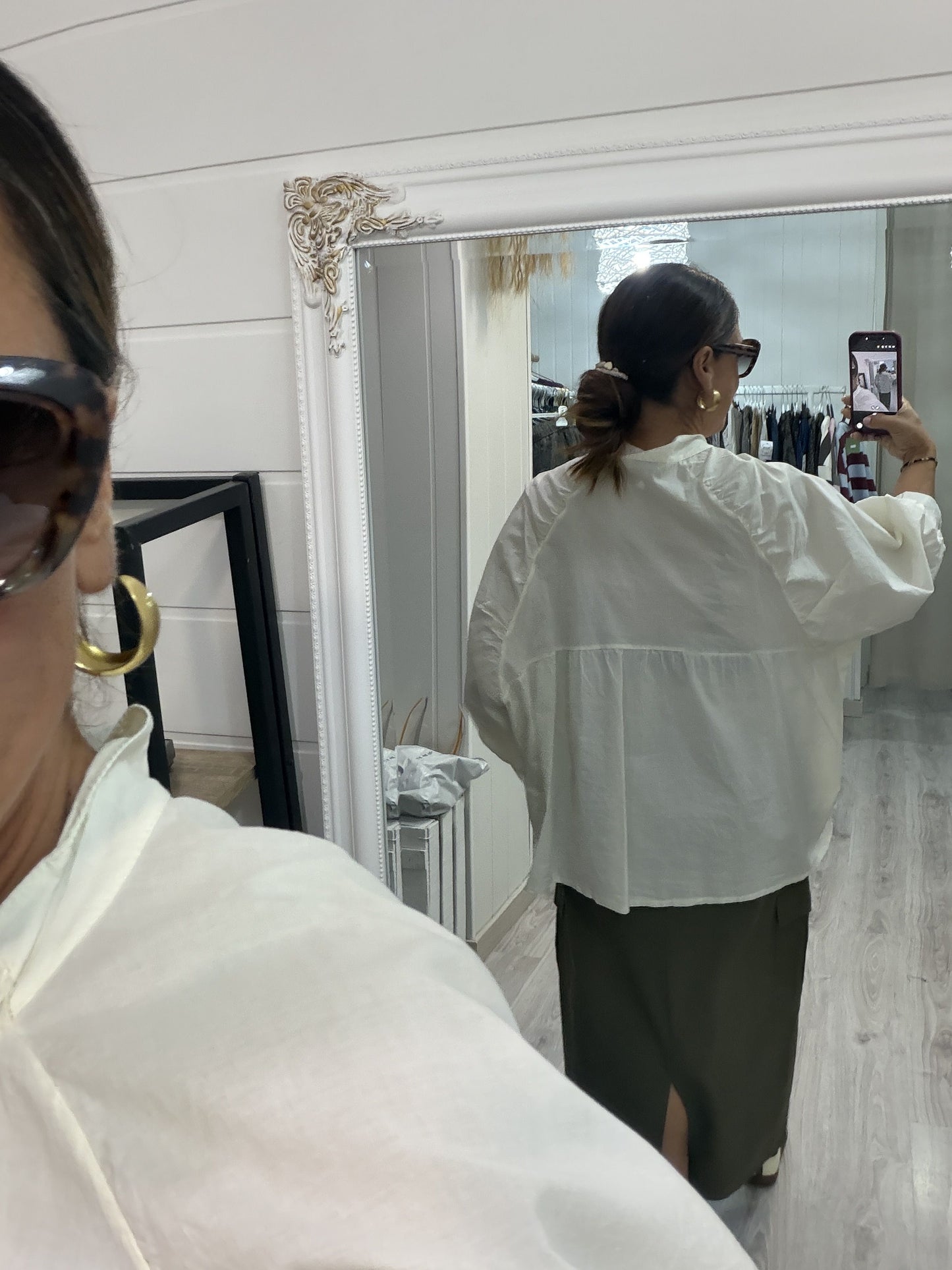 Falda Safari kaki