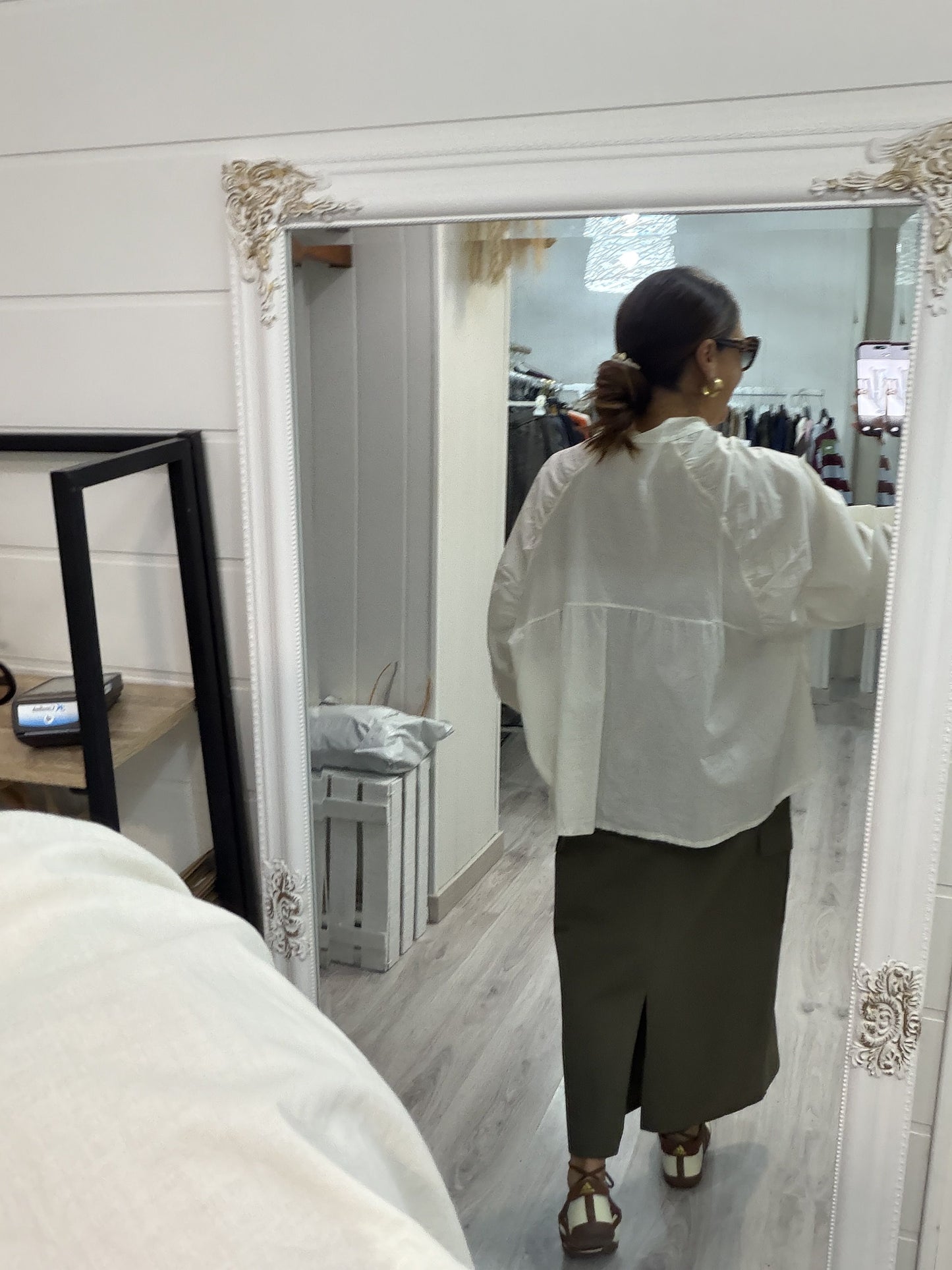 Falda Safari kaki