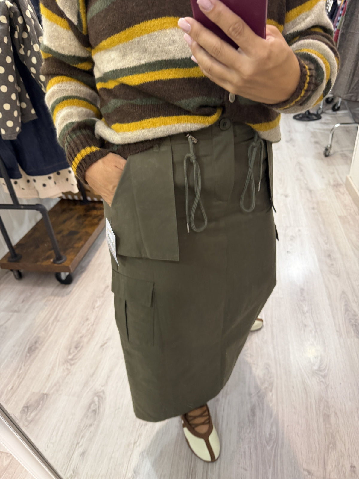 Chaqueta Cudillero chocolate, burdeos y kaki