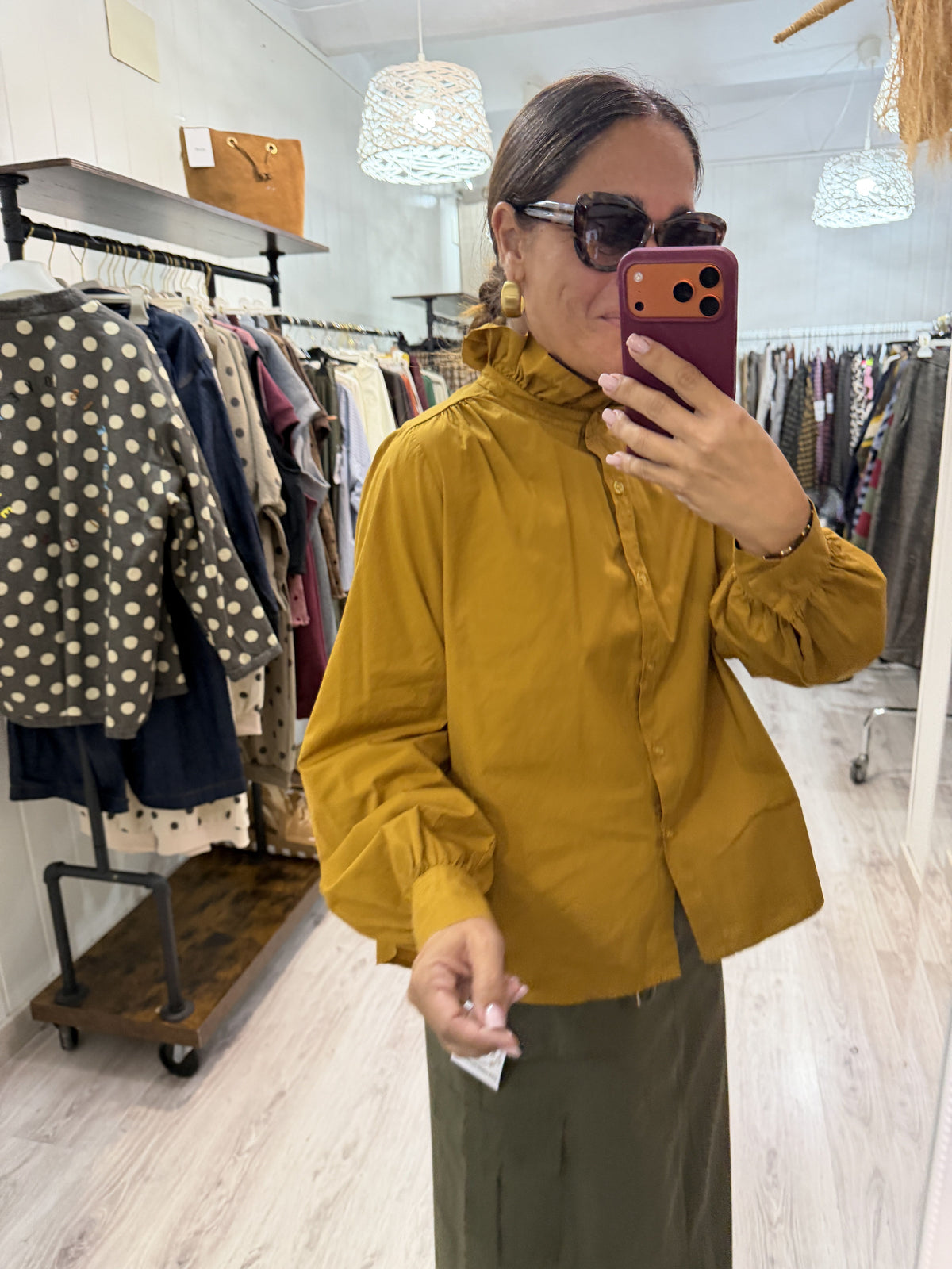 Falda Safari kaki