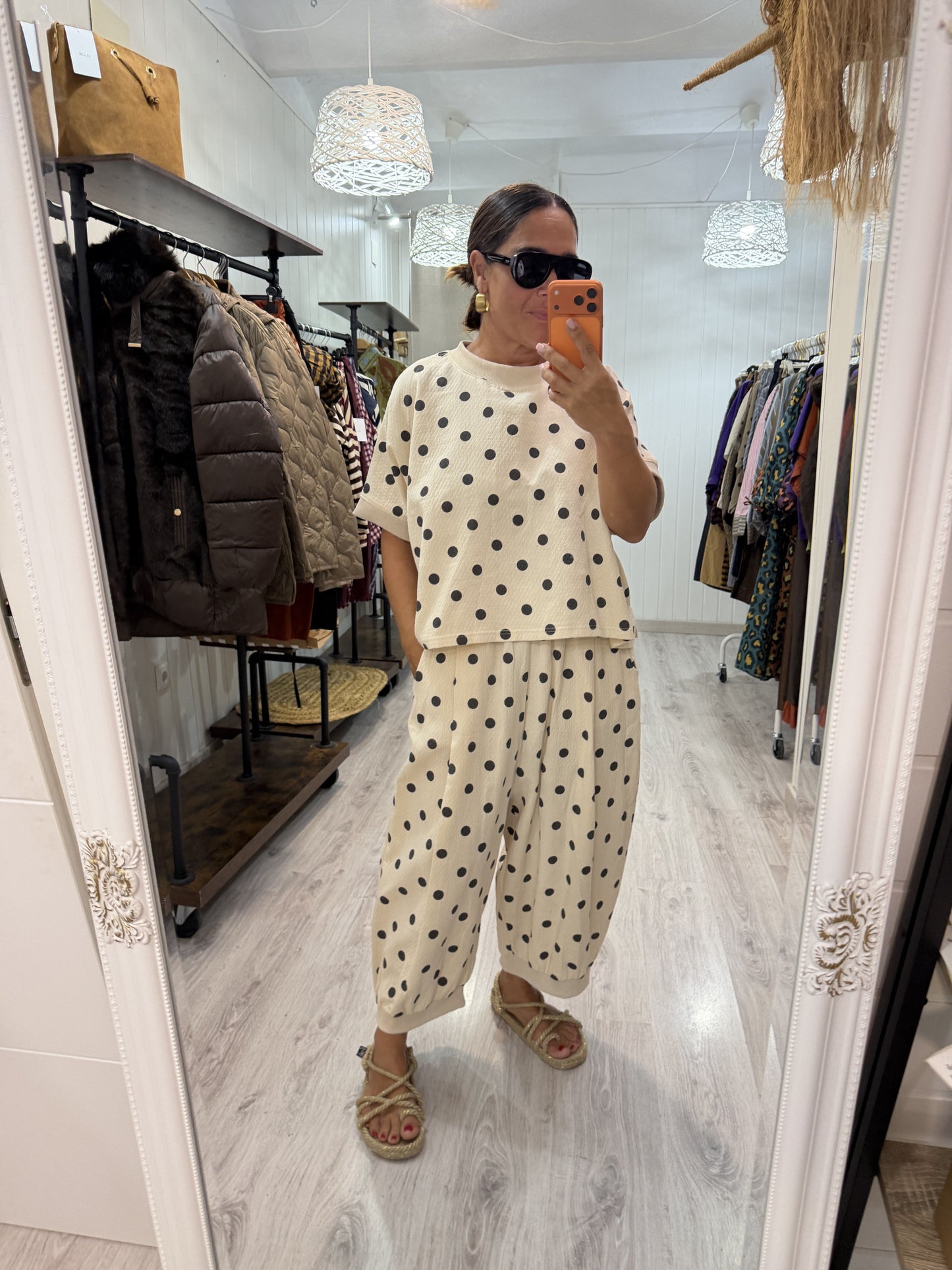 Conjunto Sakita beige