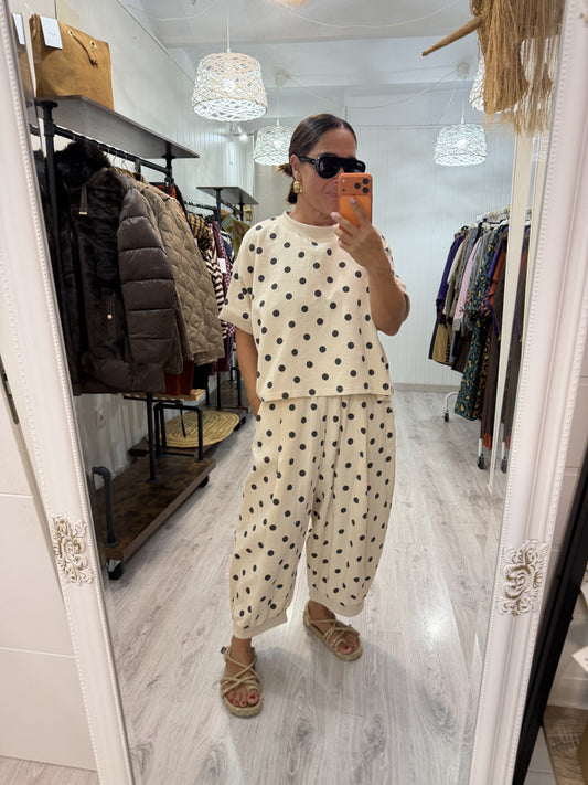 Conjunto Sakita beige