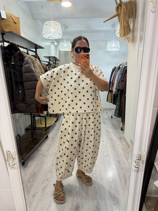 Conjunto Sakita beige