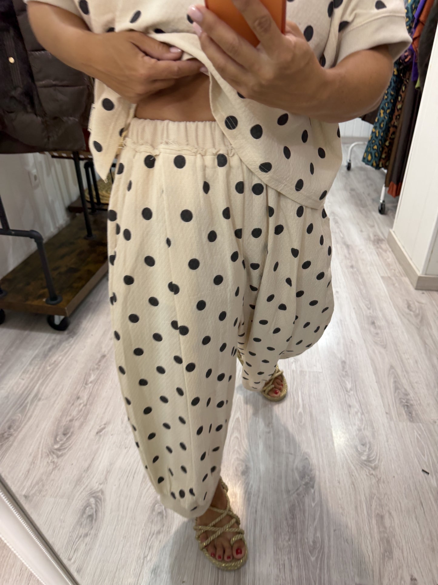 Conjunto Sakita beige