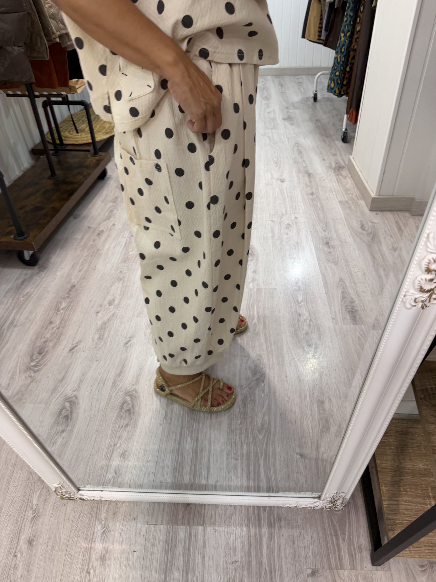 Conjunto Sakita beige