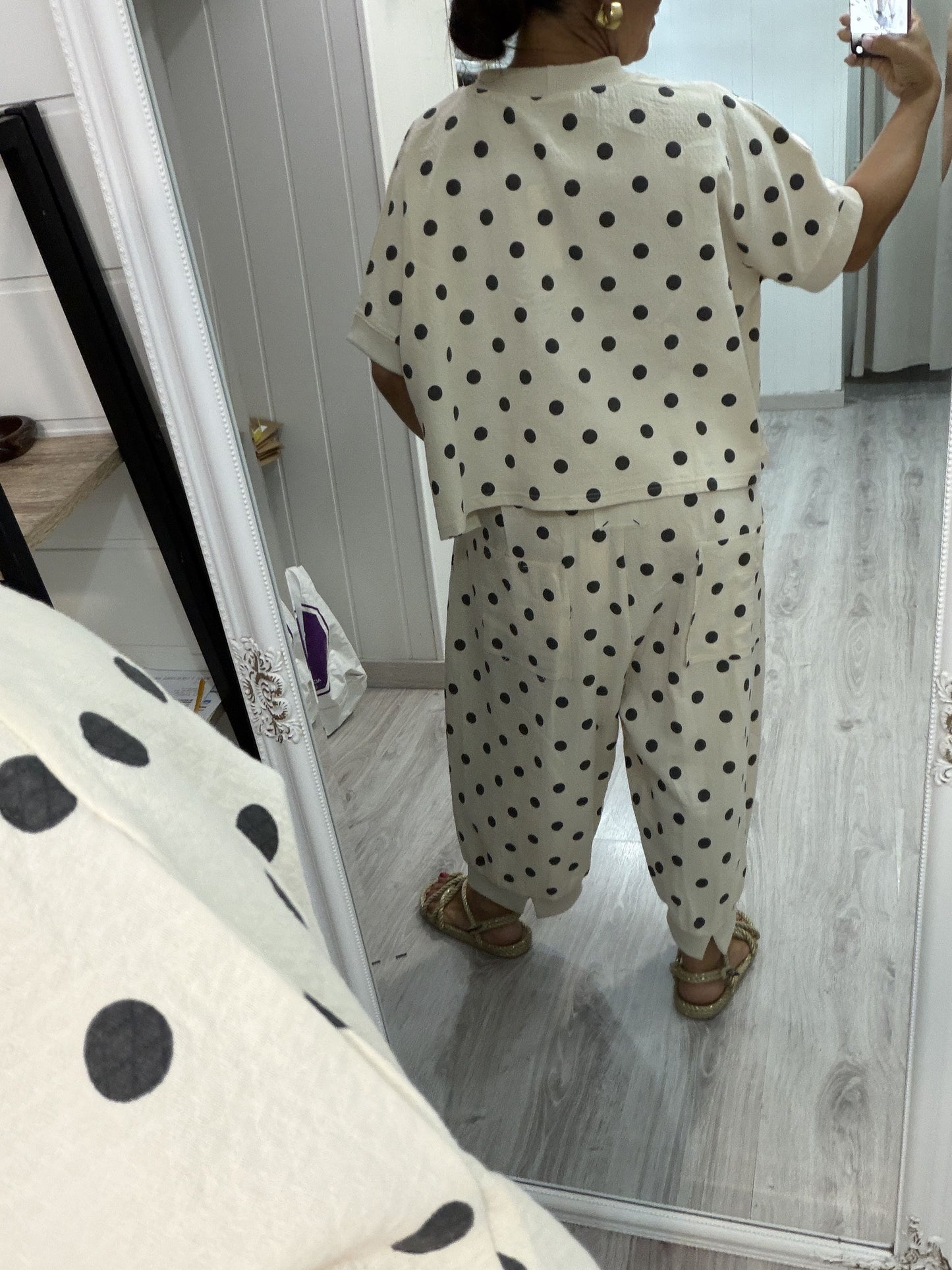 Conjunto Sakita beige