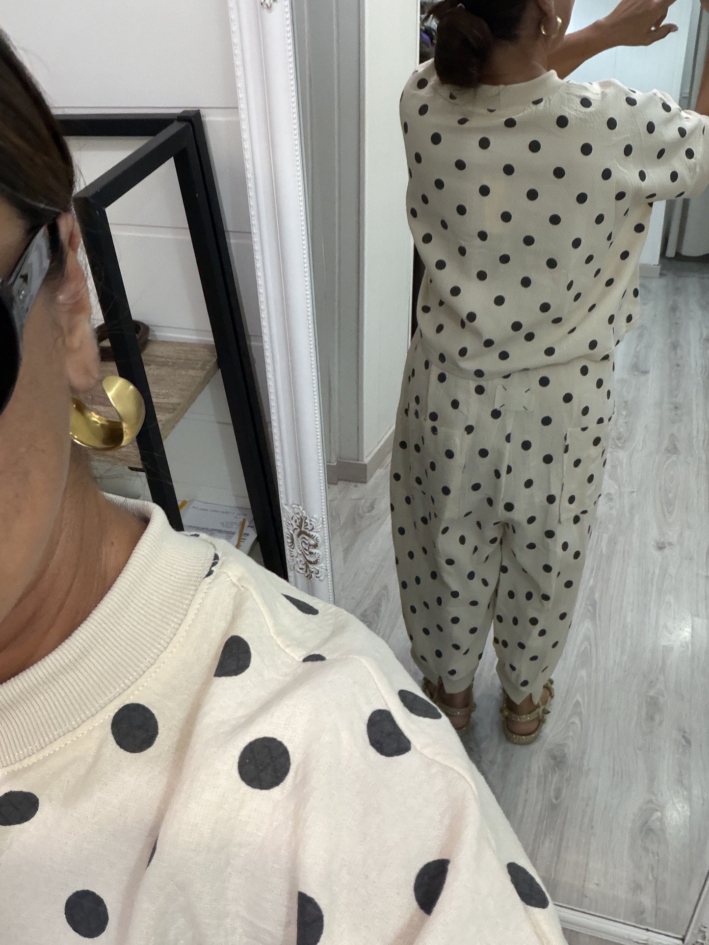 Conjunto Sakita beige