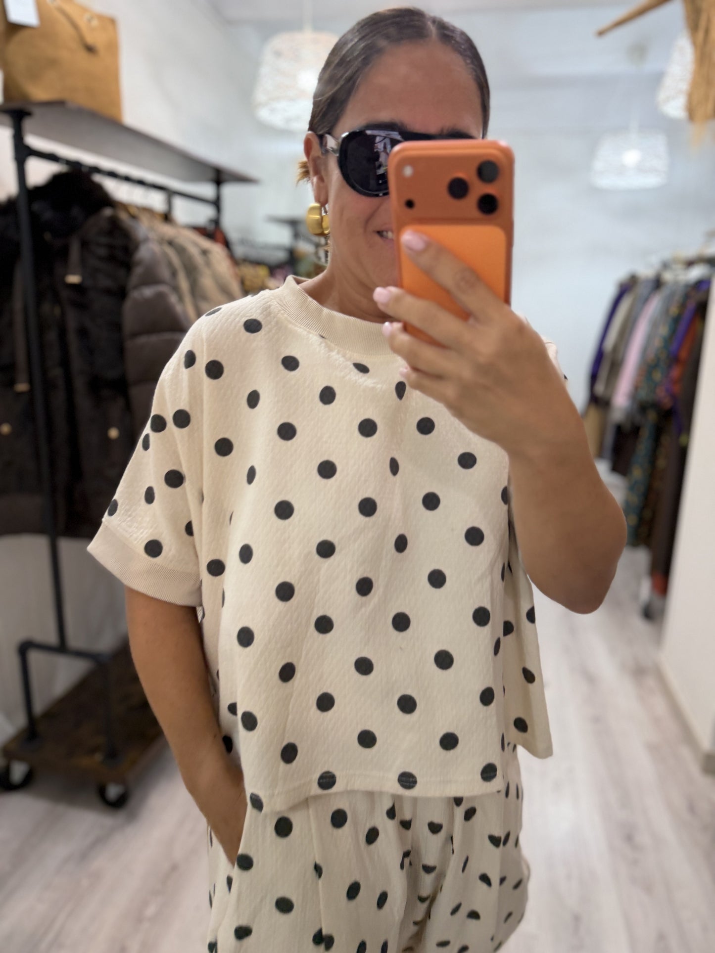 Conjunto Sakita beige